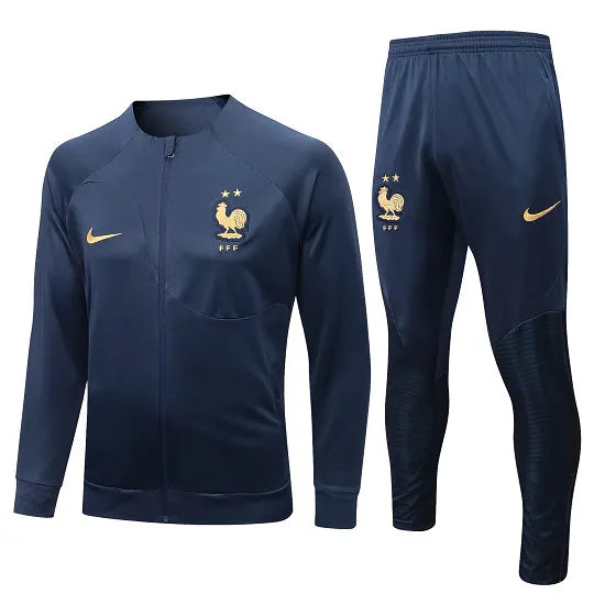 Conjunto Agasalho de passeio França 2022/23