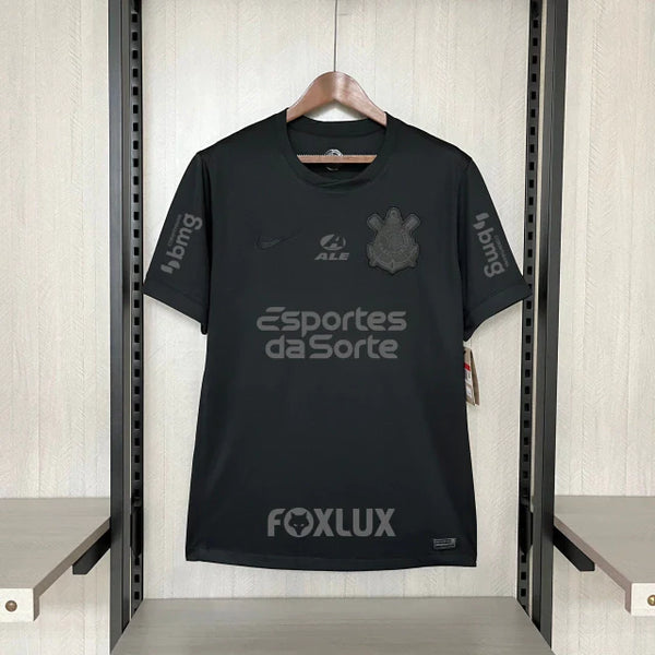Camisa Nike Corinthians Balck II 2024/25 - Com Patrocínio